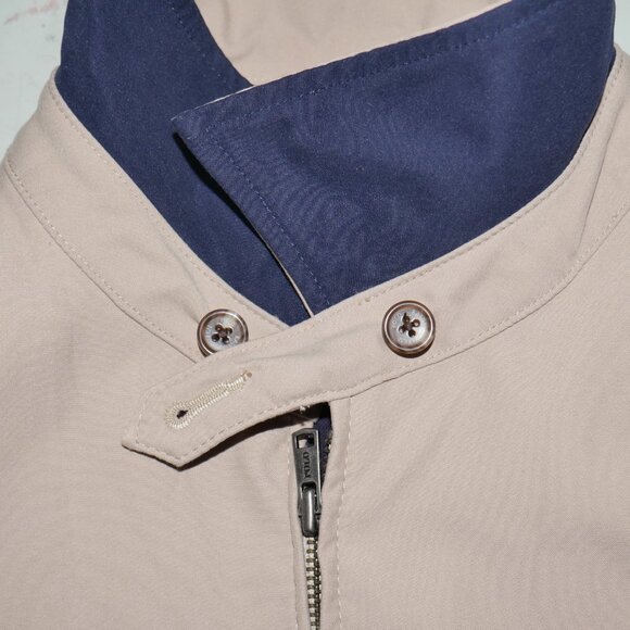 Polo Ralph Lauren Bi-Swing Windbreaker Men's Size XL Khaki Twill DWR Jacket EUC - Picture 4 of 10